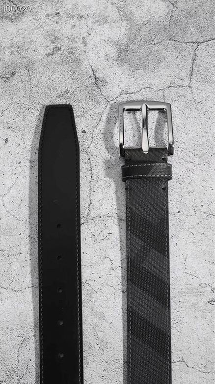 Burberry Belt 34mmX95-125CM 7d17